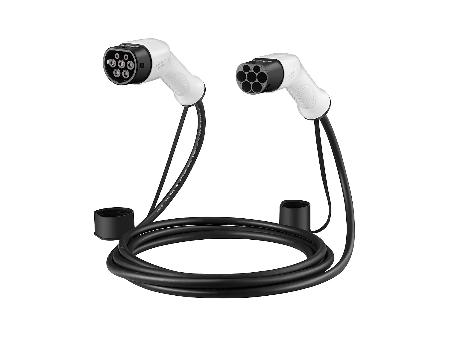 Câble de Charge, SucceBuy Câble de Charge Type 2 EV, 16 A, 50 CM, 3,6 KW, TPU, Câble pour Véhicule É‌lectrique