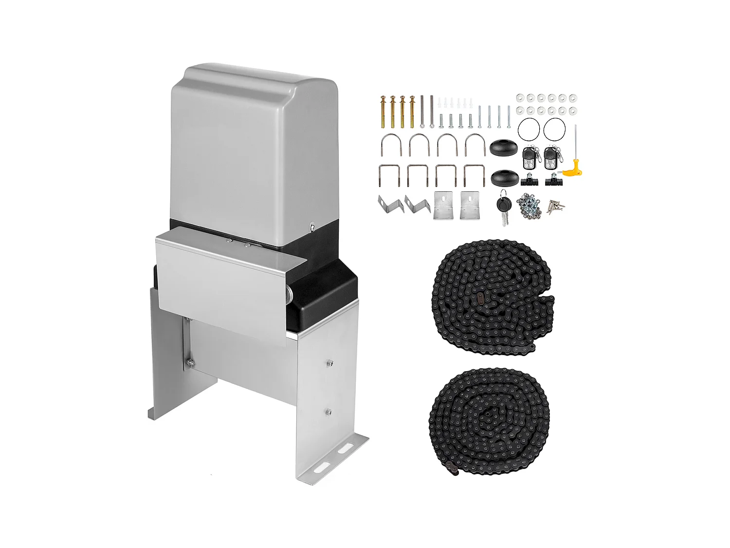 Ouvre-Portes Coulissant Automatique SucceBuy 1497kg avec Capteur Infrarouge pour Allée