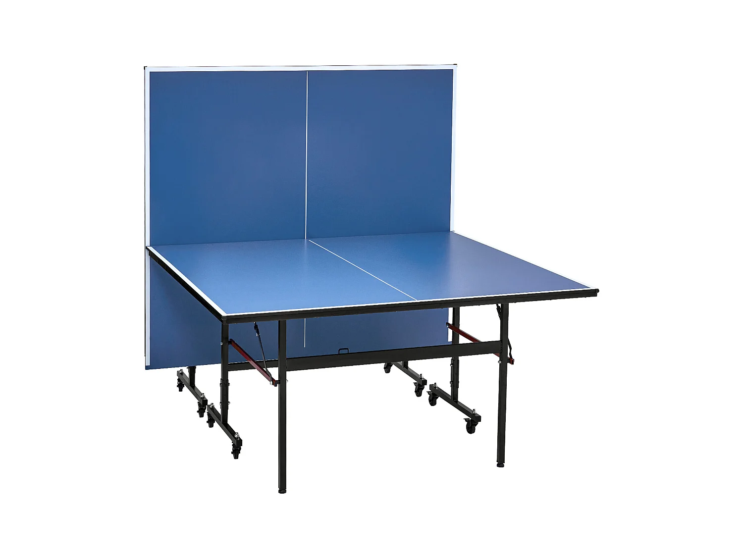 Table de Ping - Pong SucceBuy, Table de Ping - Pong Pliable avec Filet de Serrage, Utilisation en Intérieur