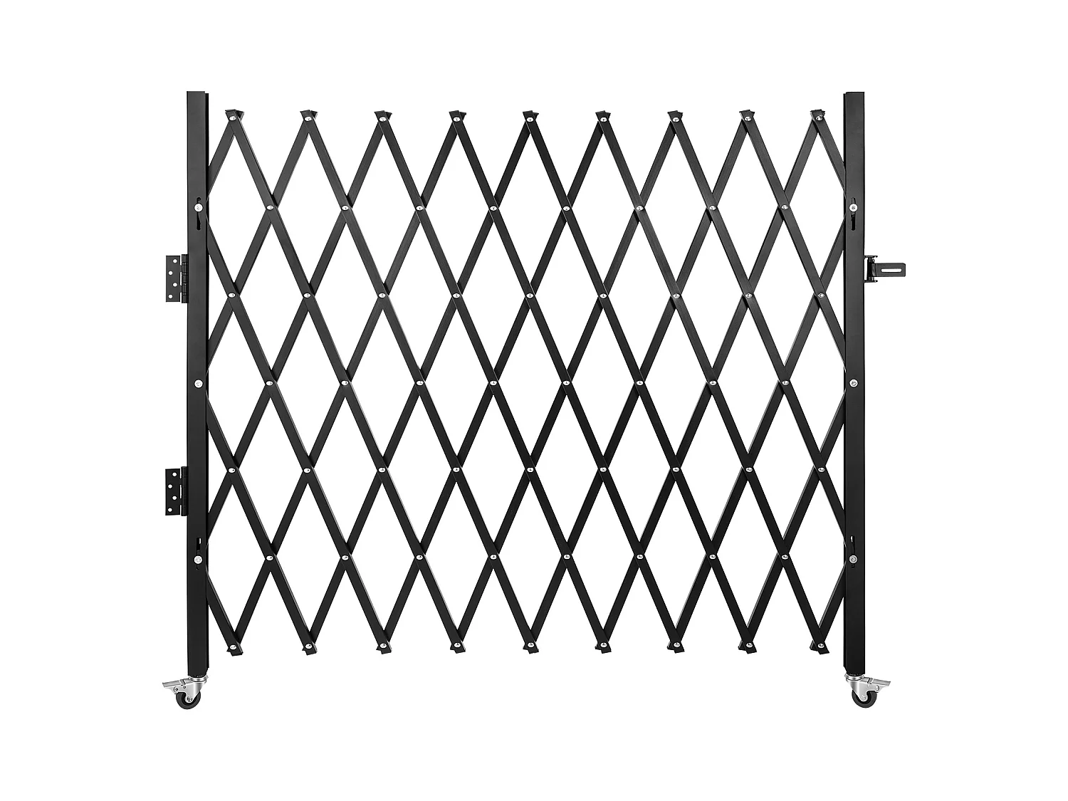 Barrière de Sécurité SucceBuy Pliante Simple,18,5 cm H x 21,5 cm W, Barrière Pliante