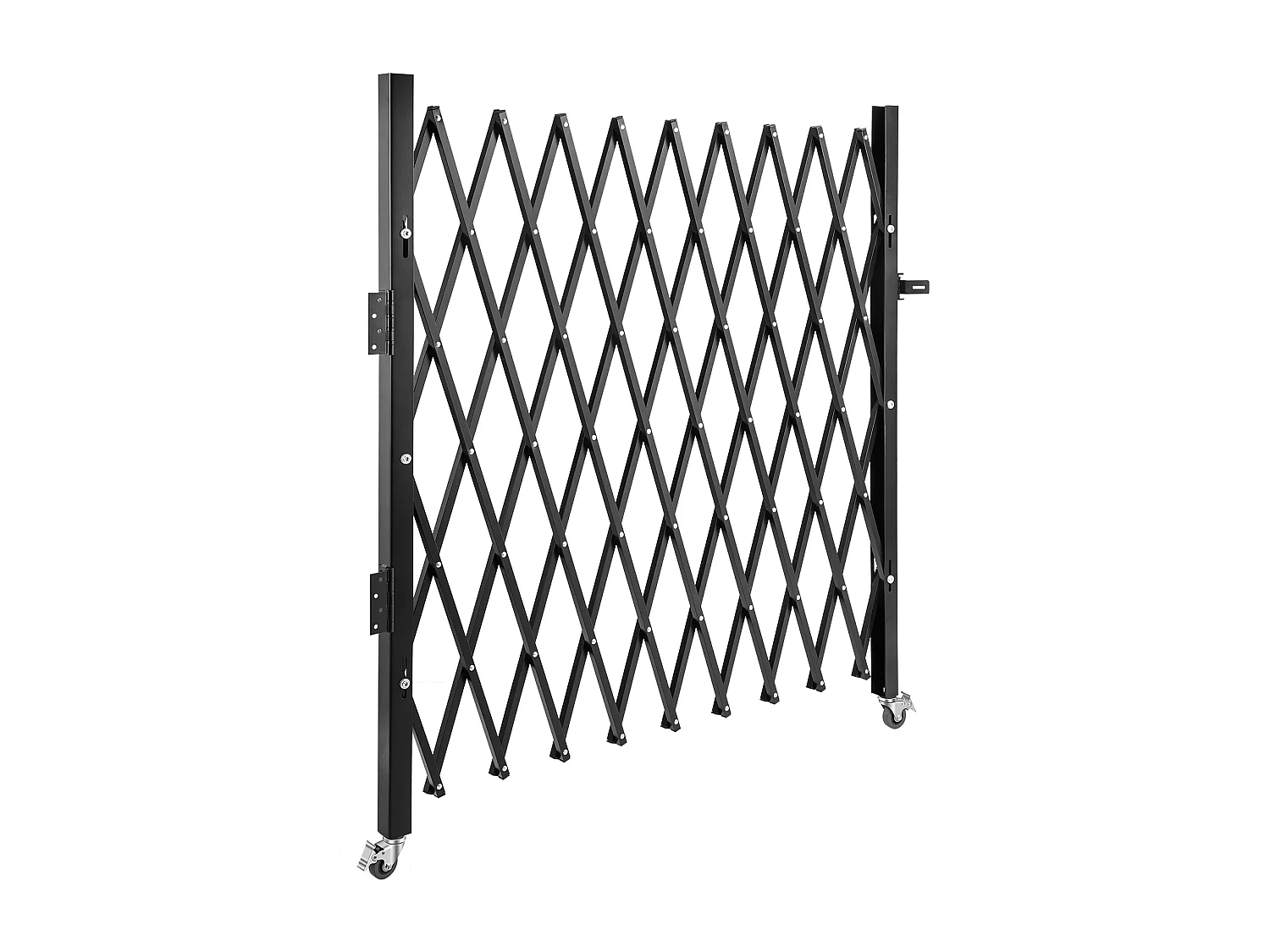 Barrière de Sécurité SucceBuy Pliante Simple,18,5 cm H x 21,5 cm W, Barrière Pliante