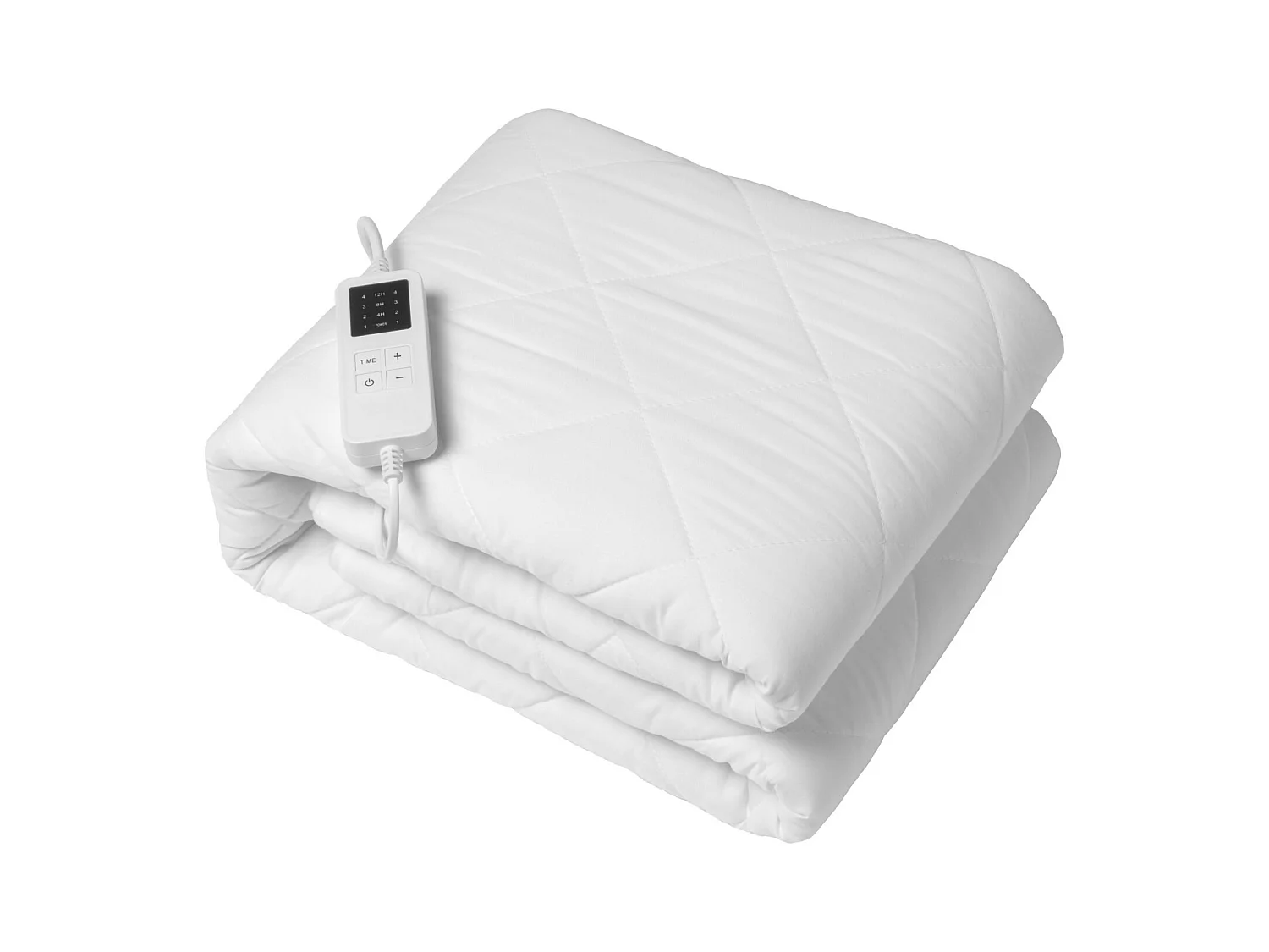 Couverture Chauffante Électrique, SucceBuy Surmatelas Chauffant 150 x 80 cm avec Minuterie et Arrêt Automatique