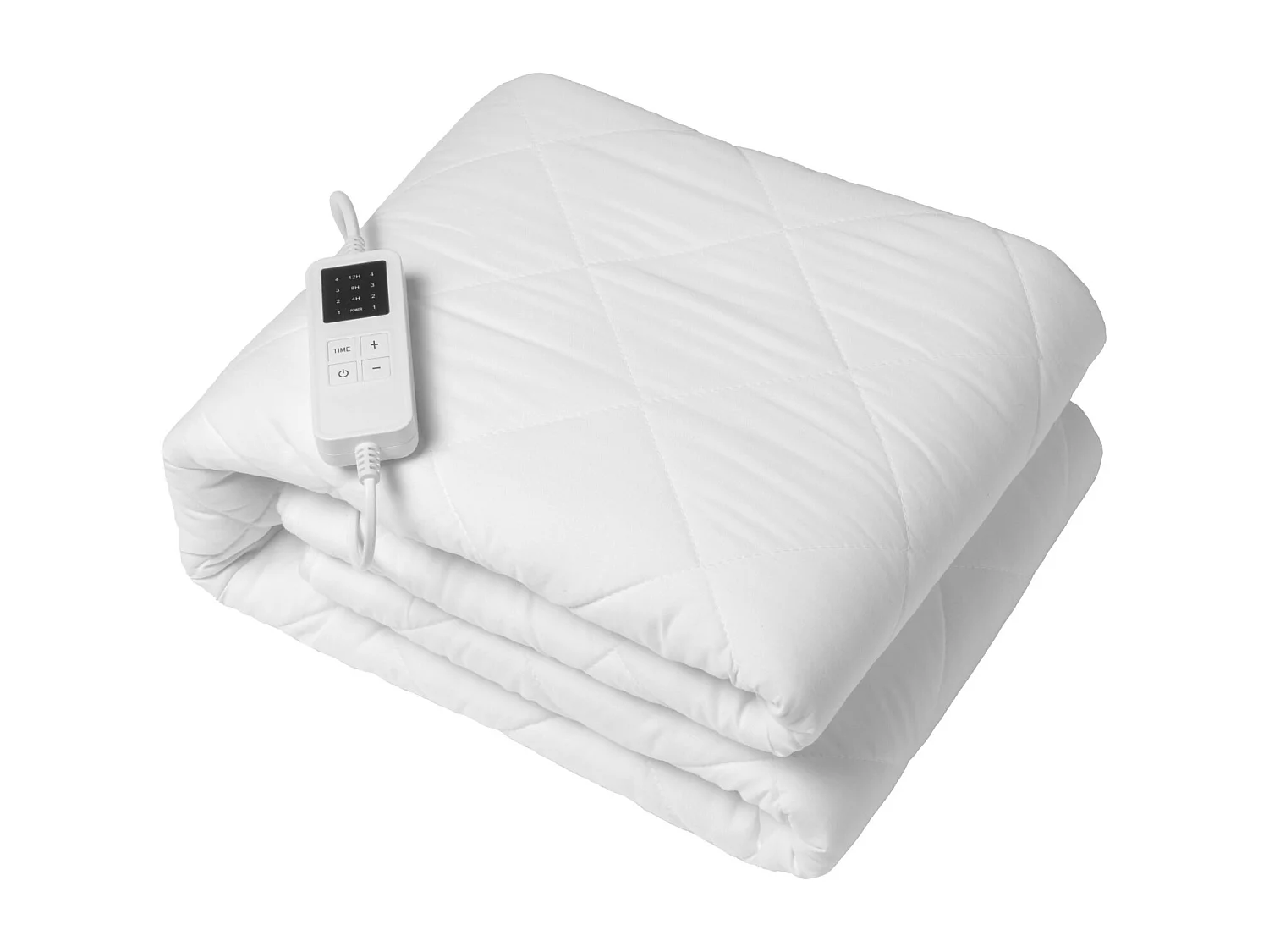 Couverture Chauffante Électrique, SucceBuy Surmatelas Chauffant 150 x 80 cm avec Minuterie et Arrêt Automatique