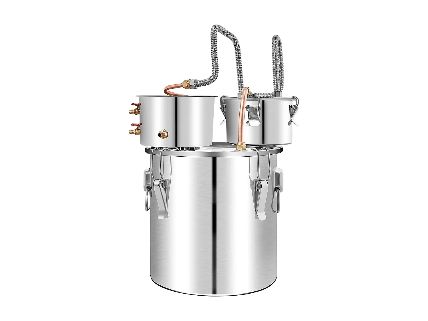 Distillatore SucceBuy D'acqua da 50 Litri con Fusto Thumper e Pompa