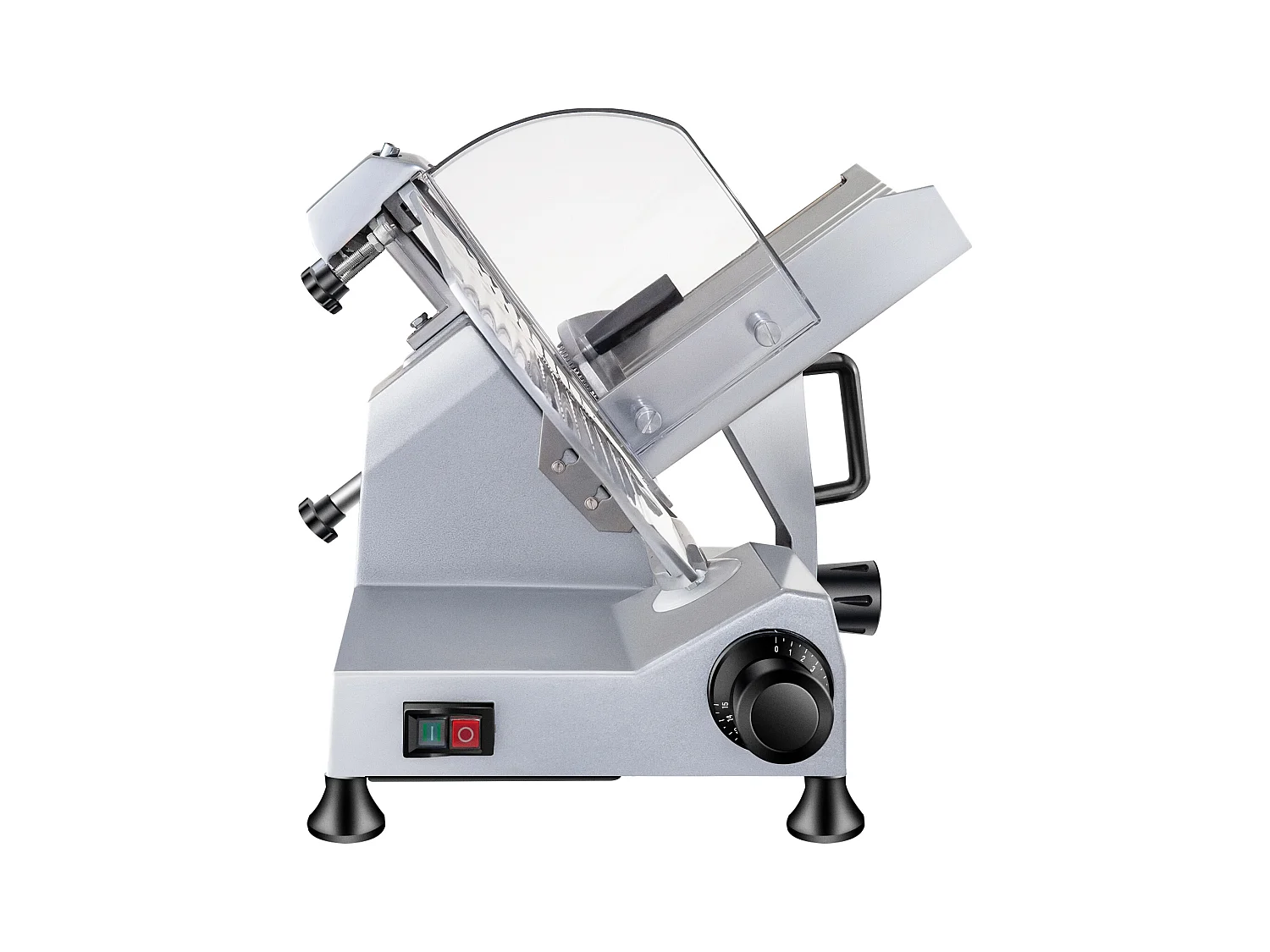 Trancheur SucceBuy Trancheuse à Viande Électrique Commerciale, Lame de 25.4 CM, 240 W, 350-400 Tr/Min