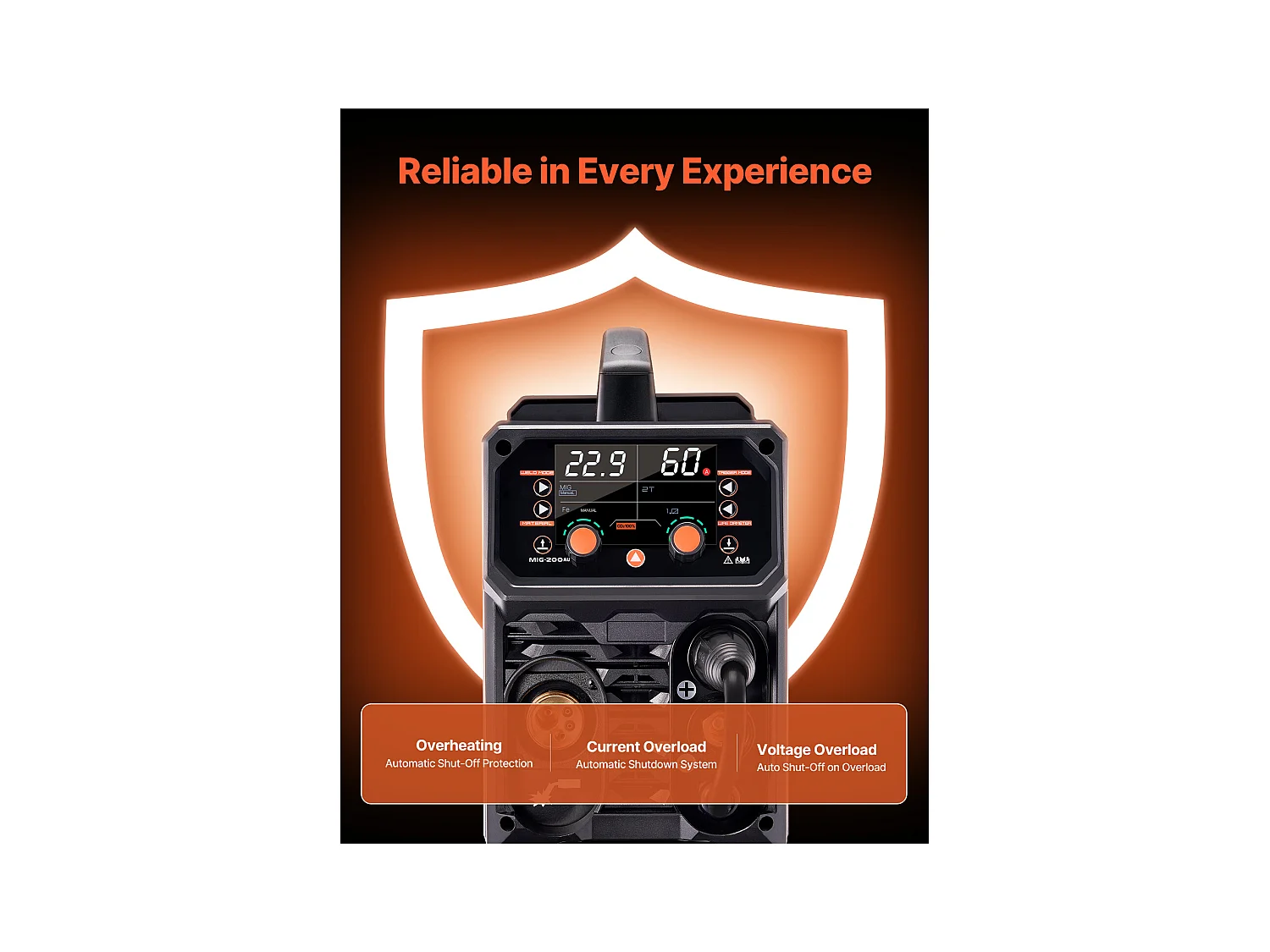 Synergische MIG-Lasmachine SucceBuy, Geavanceerde Lasoplossing 200 A, Deze Synergische 5-in-1 Lasmachine