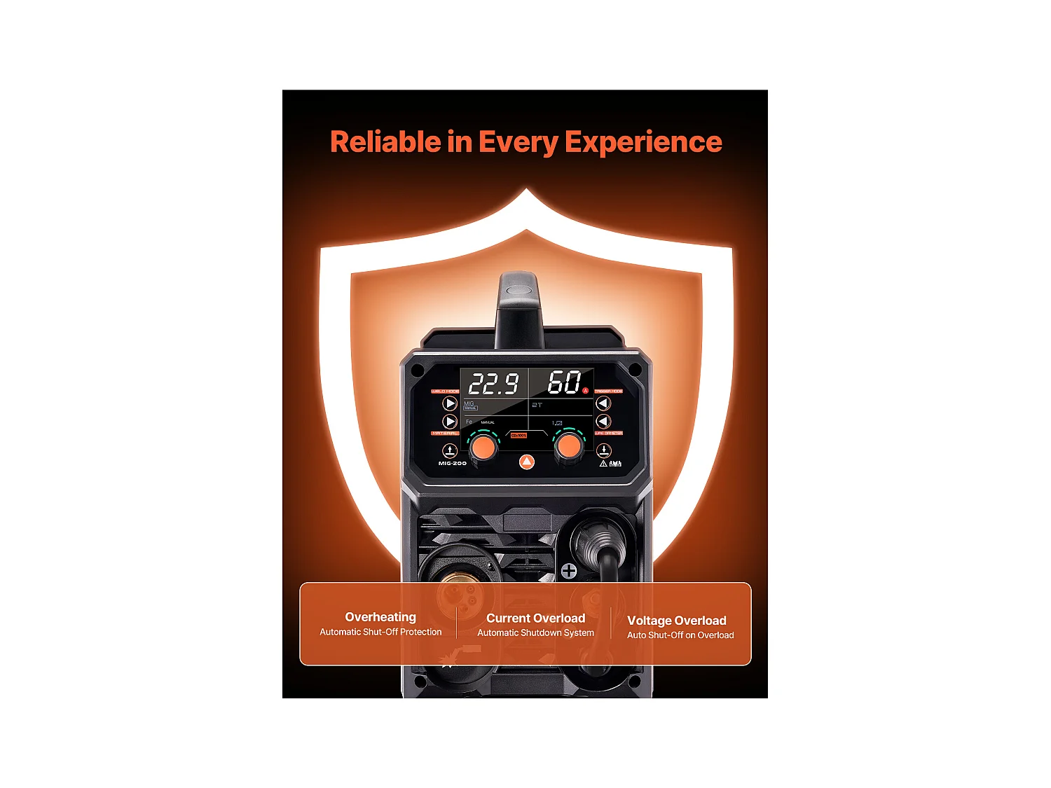 Poste à Souder MIG SucceBuy- Centrale de Soudage Multi-Processus 200 A. Poste à Souder 4 en 1 pour des Travaux Polyvalents