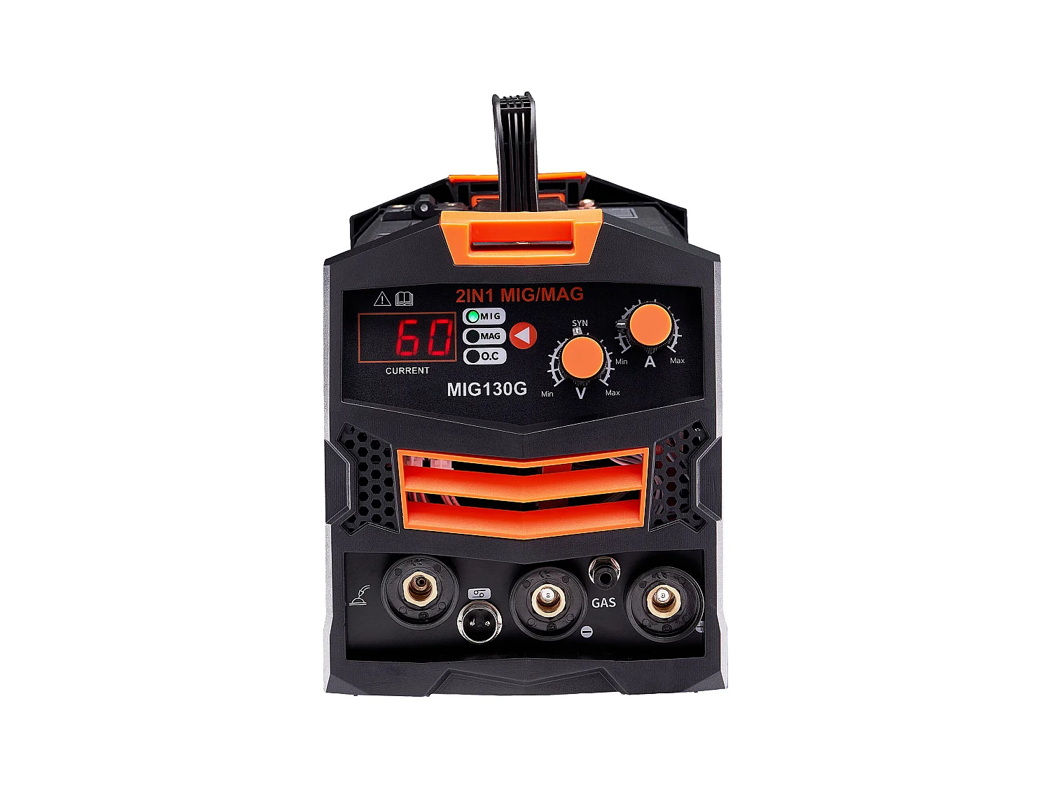 Saldatrice a Filo Animato 2 in 1 SucceBuy MIG 130A con Gas/Senza Gas, Saldatrice MIG Inverter IGBT Portatile