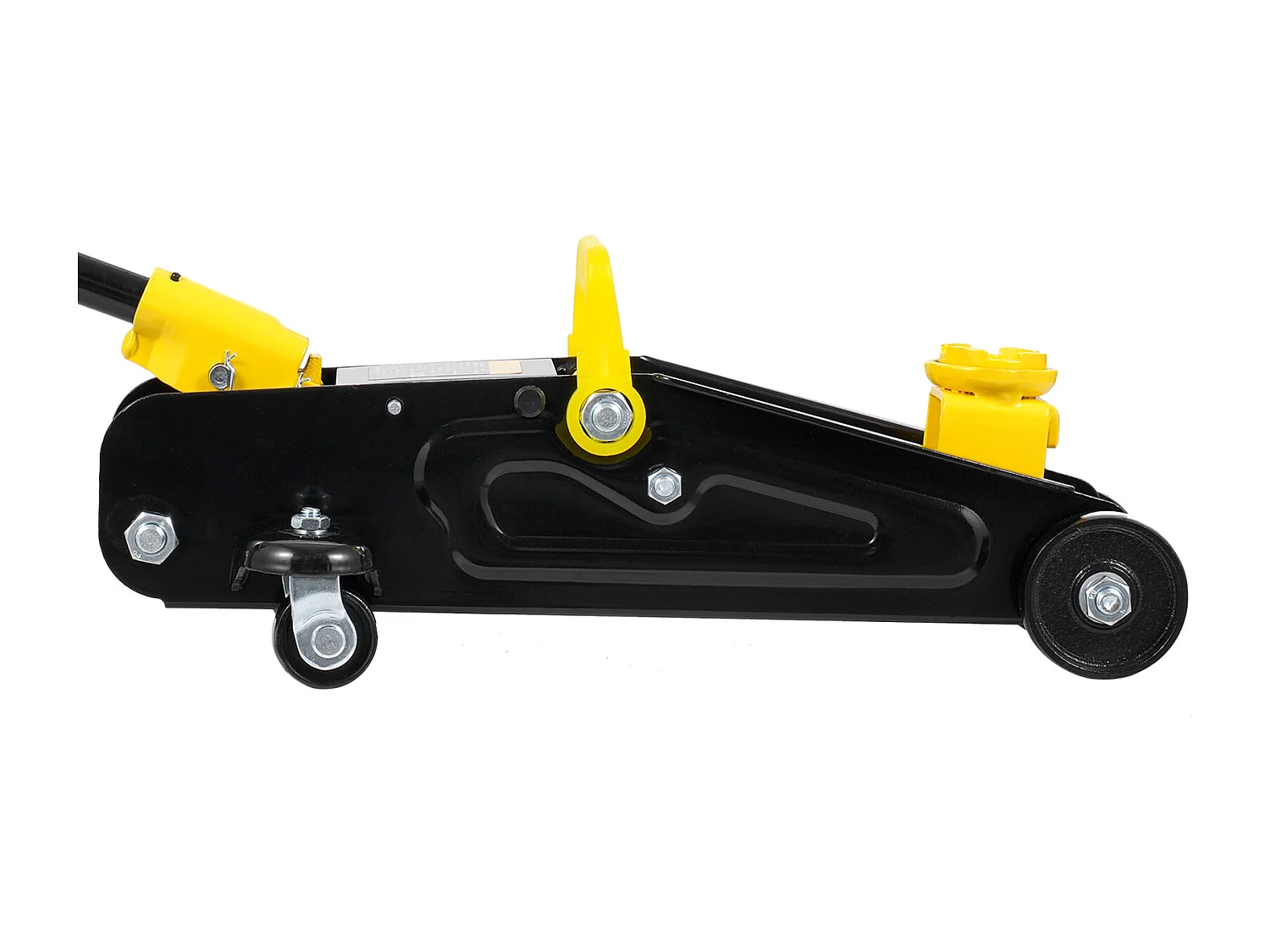 Cric Hydraulique SucceBuy Cric de Sol à Profil Bas de 1,5 Tonne, Hydraulique à Piston Unique Robuste