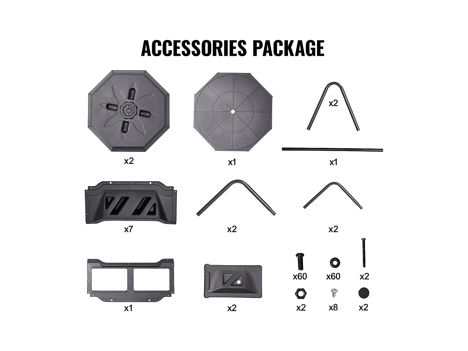 Composteur de jardin SucceBuy Composteur à Double Chambre de 43 Gal, Tambour Rotatif avec Portes Coulissantes
