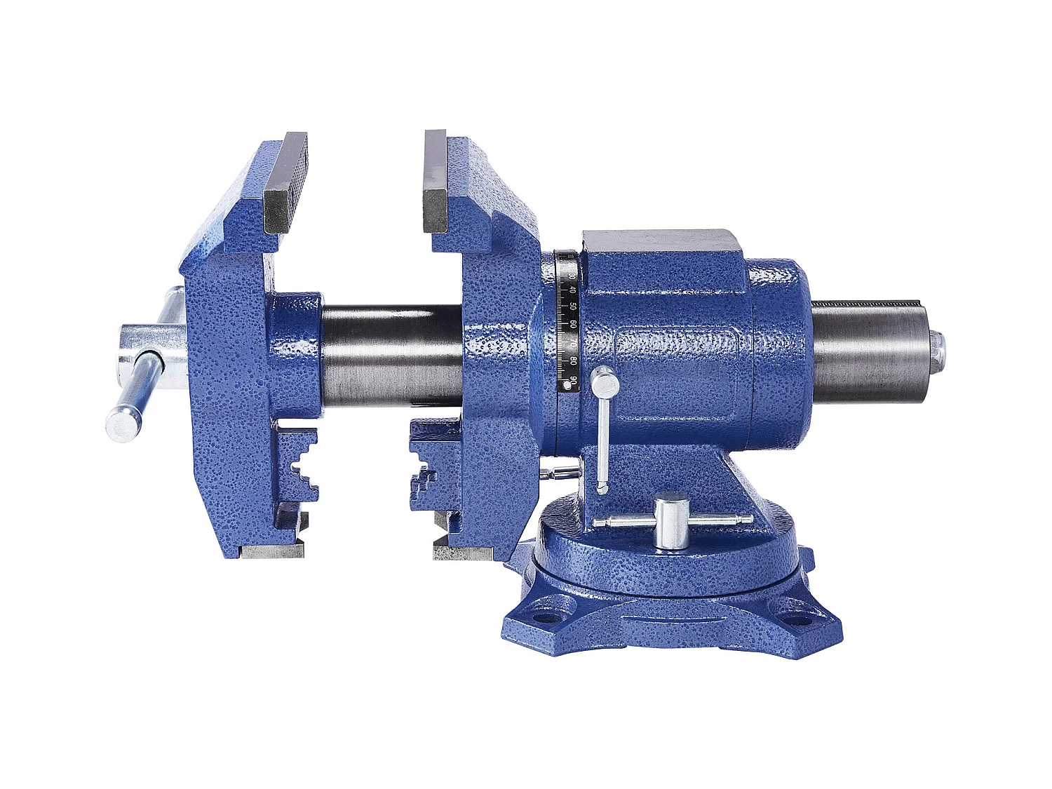 Mehrzweck-Schraubstock SucceBuy 16.51cm, Robuste 360°-Schwenkbasis