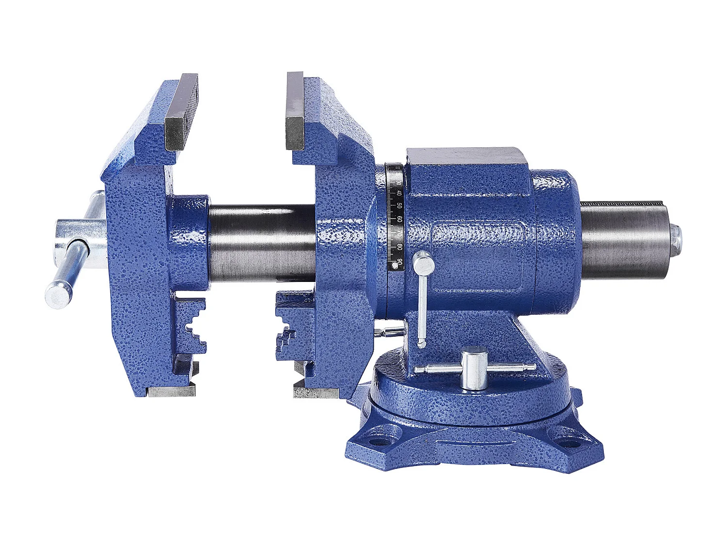 Mehrzweck-Schraubstock SucceBuy 16.51cm, Robuste 360°-Schwenkbasis