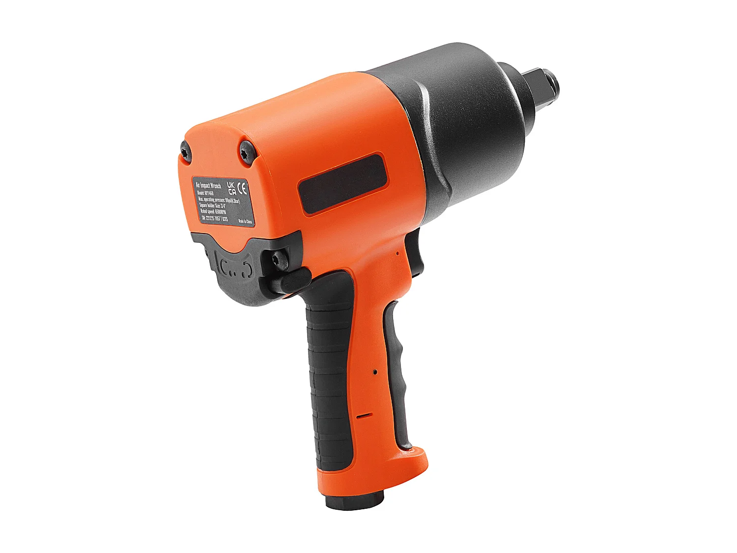 Chave de Impacto Pneumática SucceBuy, Encaixe Quadrado de 3/4", Binário de 1.870 Ft-Lbs, 90-120 Psi