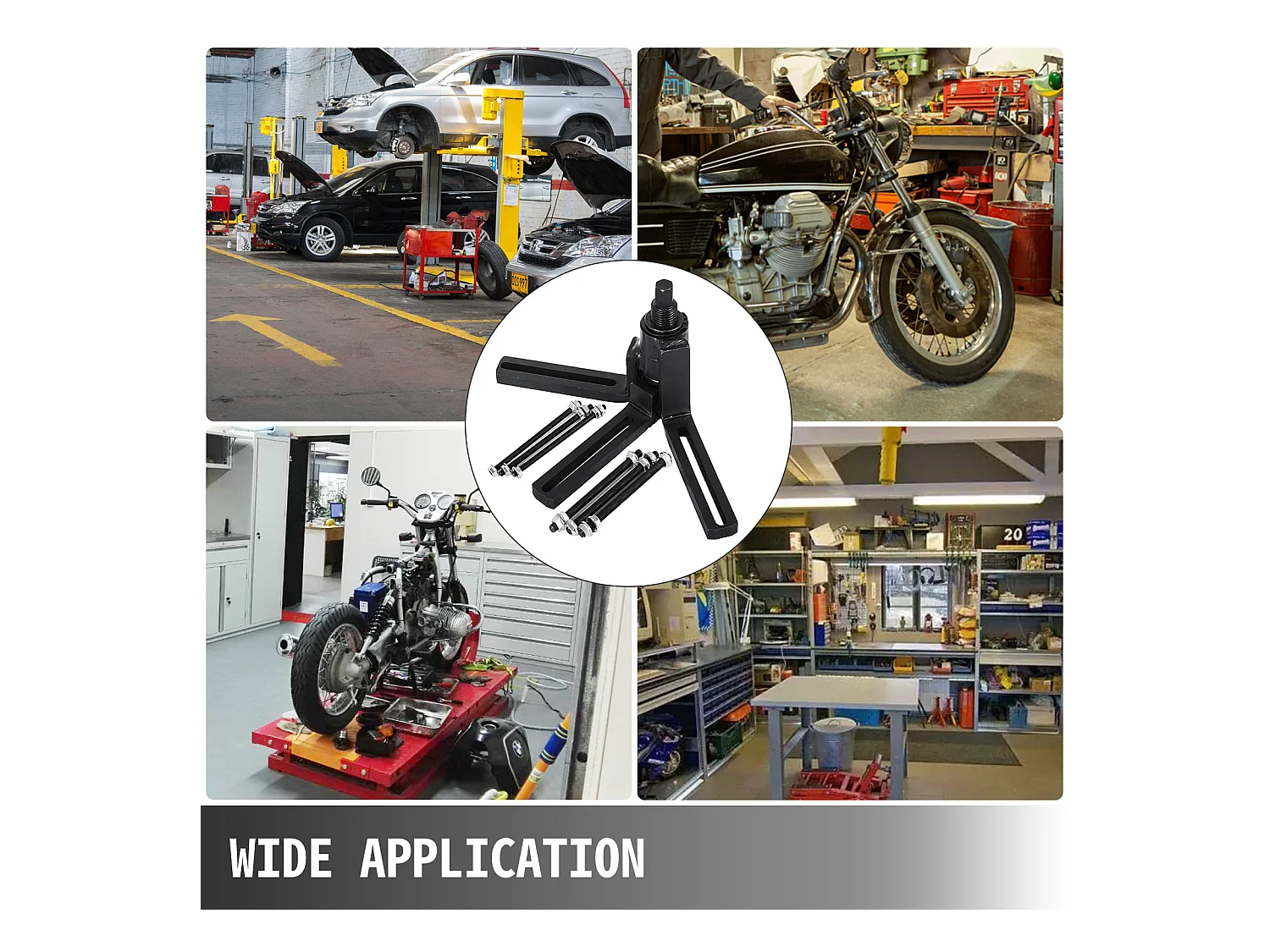 Outil de Séparation du Carter de Vilebrequin SucceBuy, Séparateur 30.5Cm pour Motos et ATV