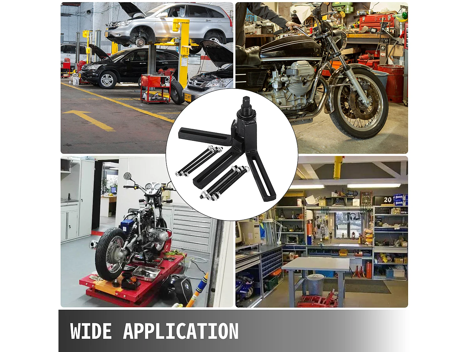 Outil de Séparation du Carter de Vilebrequin SucceBuy, Séparateur 30.5Cm pour Motos et ATV