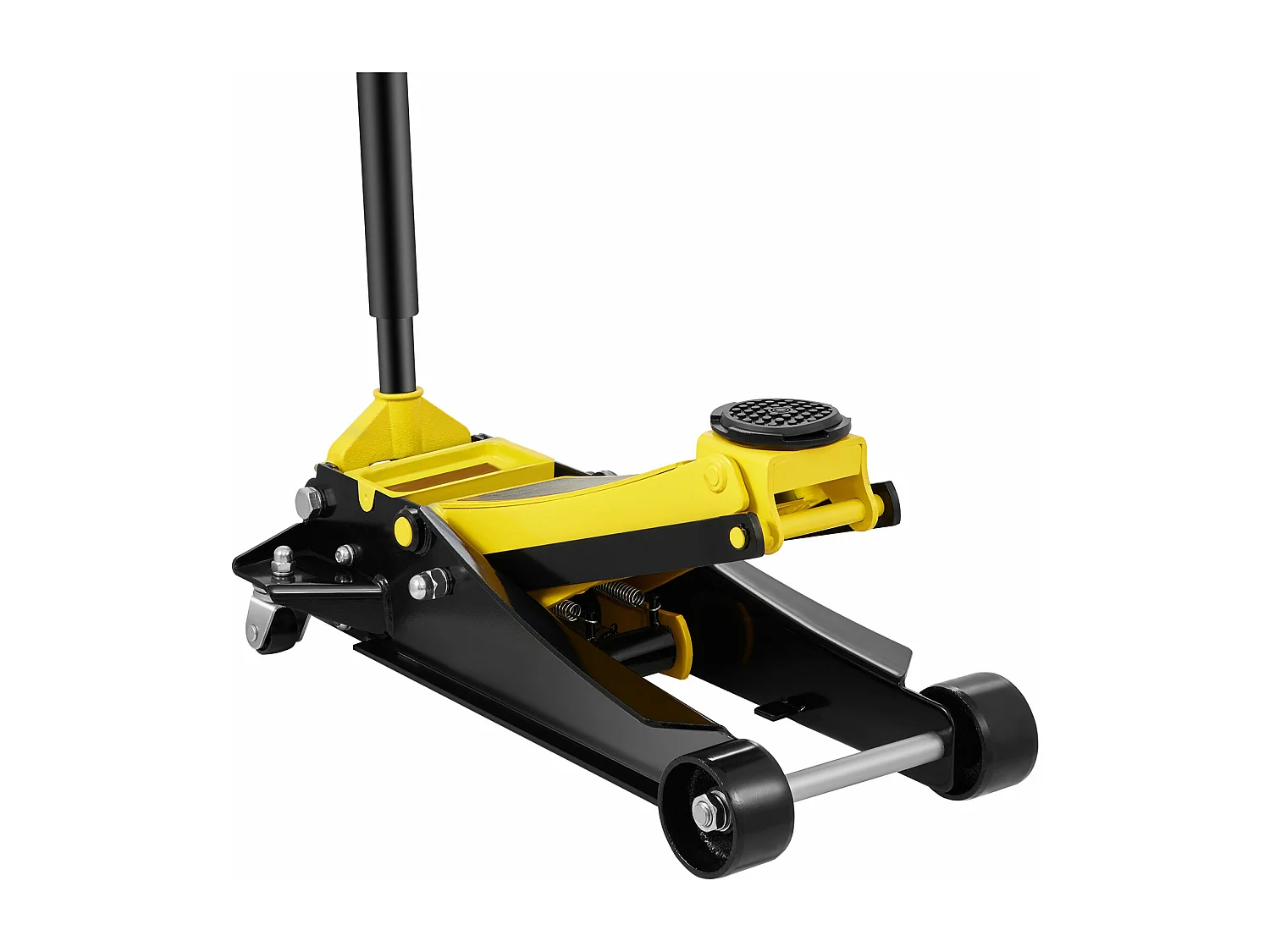 Cric Hydraulique SucceBuy Cric de Sol à Profil Bas de 4 Tonnes, Acier Robuste, Pompe à Double Piston