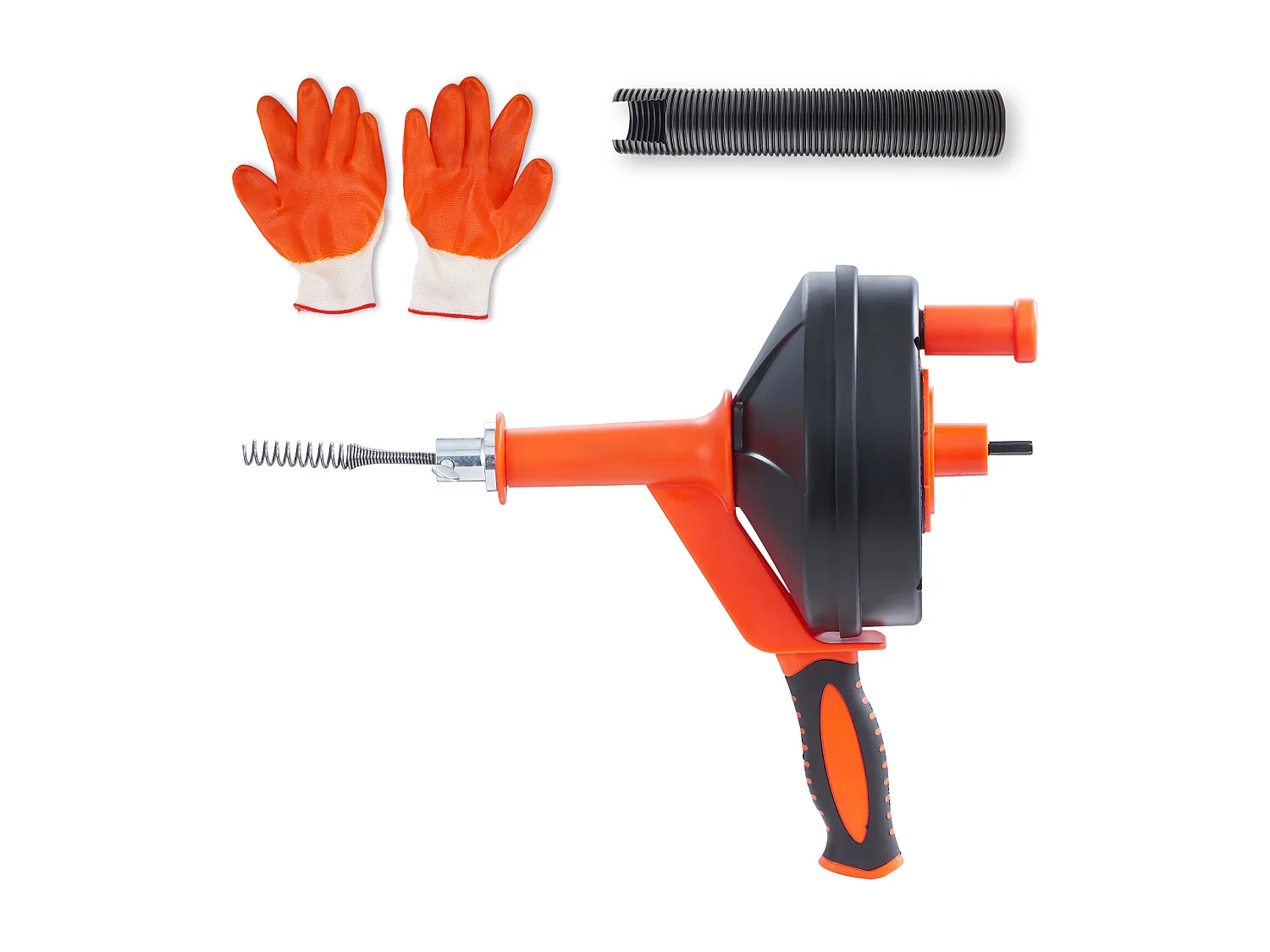 7,6M 0,6 Cm Świder do rur Spustowych, Ręczne Odblokowywanie Instalacji Hydraulicznych SucceBuy