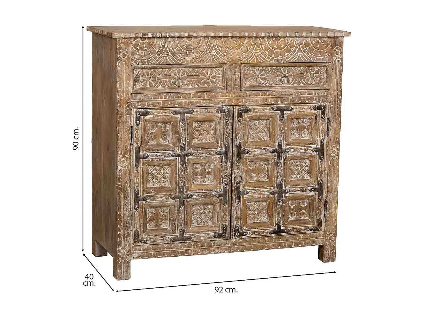 Houten stoel met unieke stijl en comfort