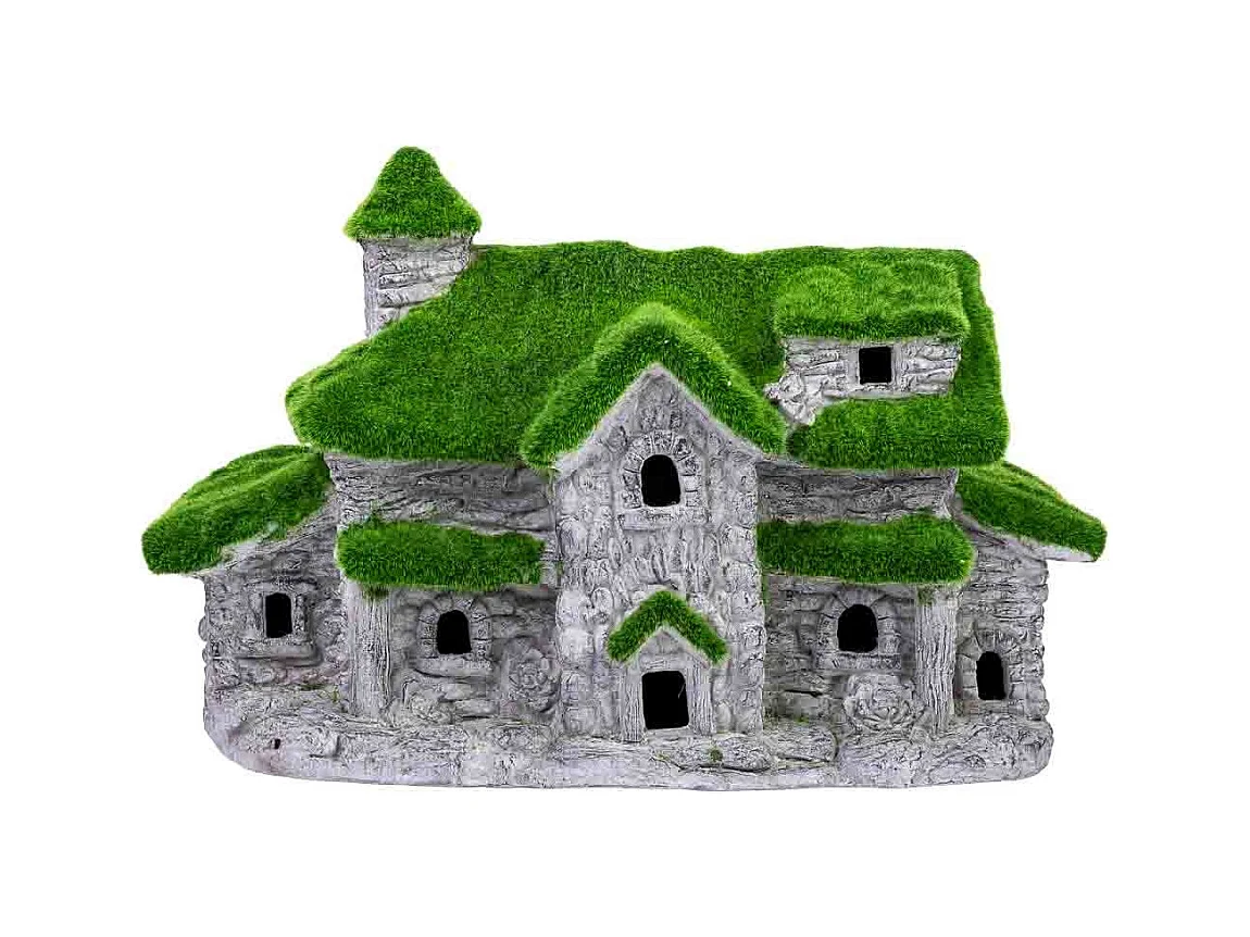 Cabine de decoração de figuras 27x23x40h cm