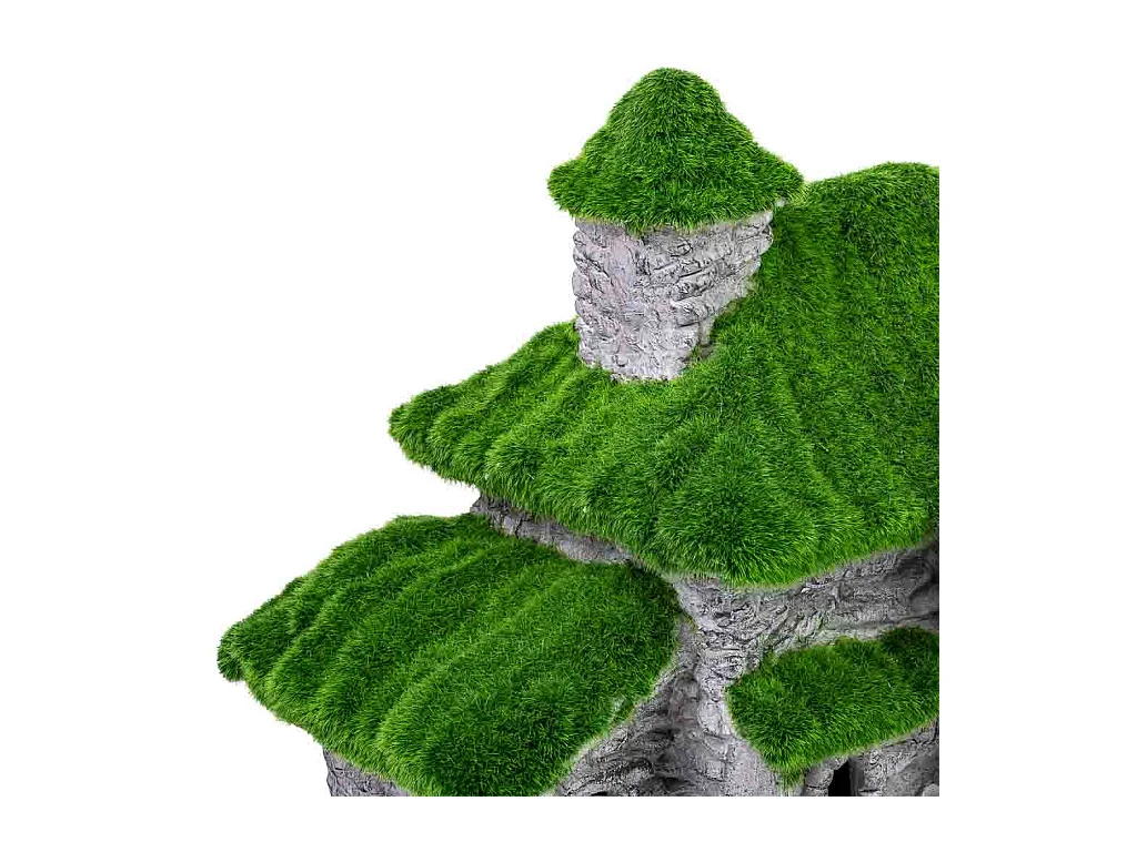 Cabine de decoração de figuras 27x23x40h cm