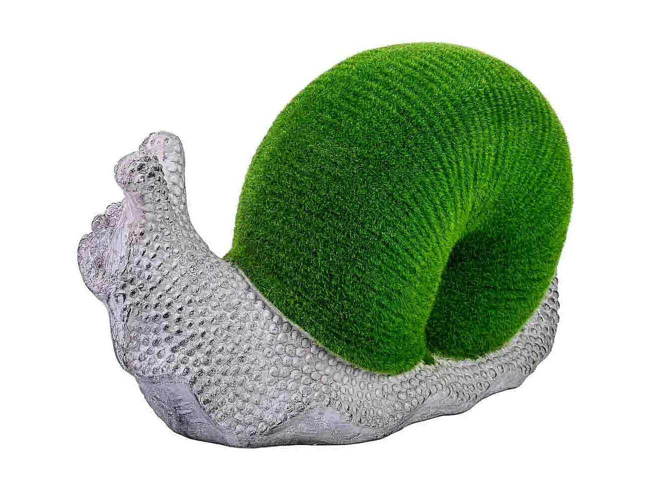 Figura decorativa caracol 47x20x29h cm