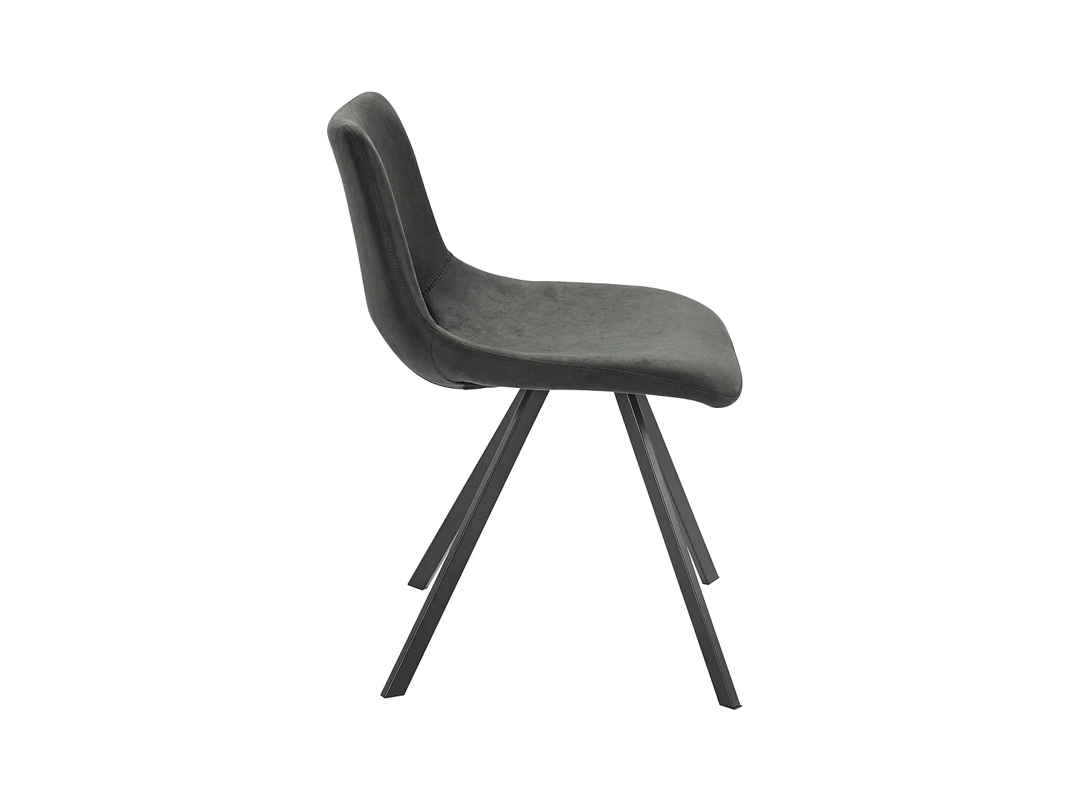 Leon|Chaise 2 Pack Anthracite
