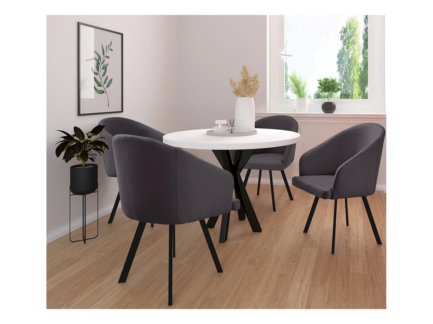 Scrivania New Haven Bianca