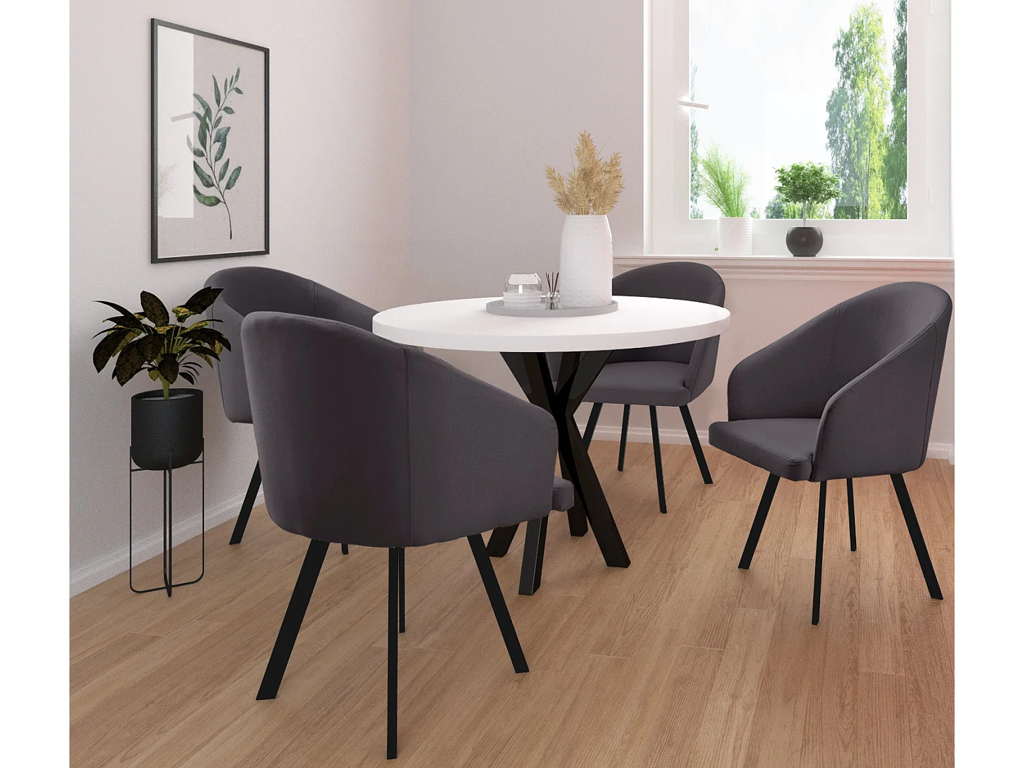 Scrivania New Haven Bianca