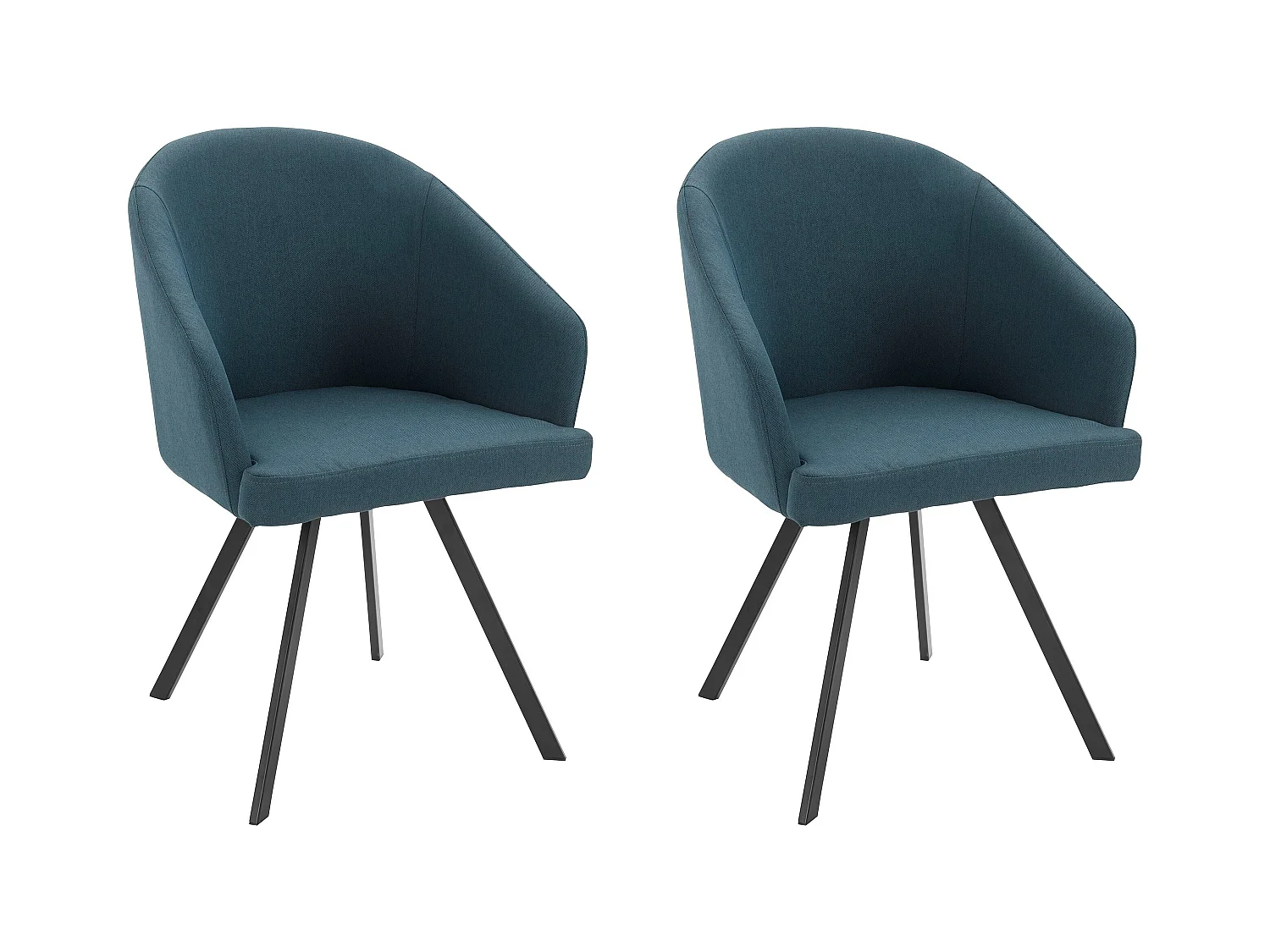 Barry Stuhl 2 Stück blau