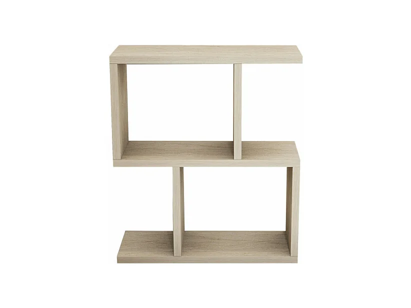 Zed - Table d'appoint effet travertin - Beige