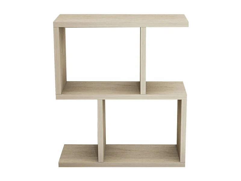 Zed - Table d'appoint effet travertin - Beige