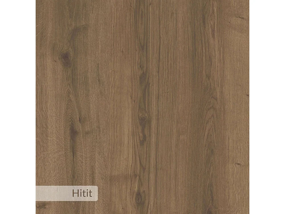 Cano - Meuble TV d'angle 1 porte en bois L95,7cm - Bois foncé