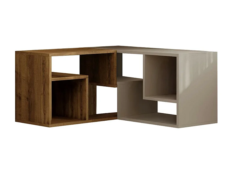 Flex - Meuble TV modulable en bois L145cm - Beige