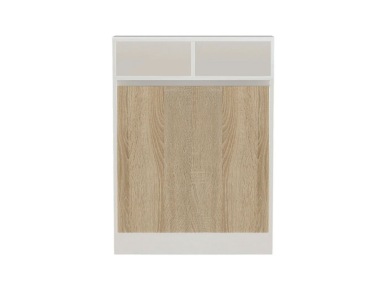 Brock - Table à manger rétractable 2 personnes en bois - Bois clair