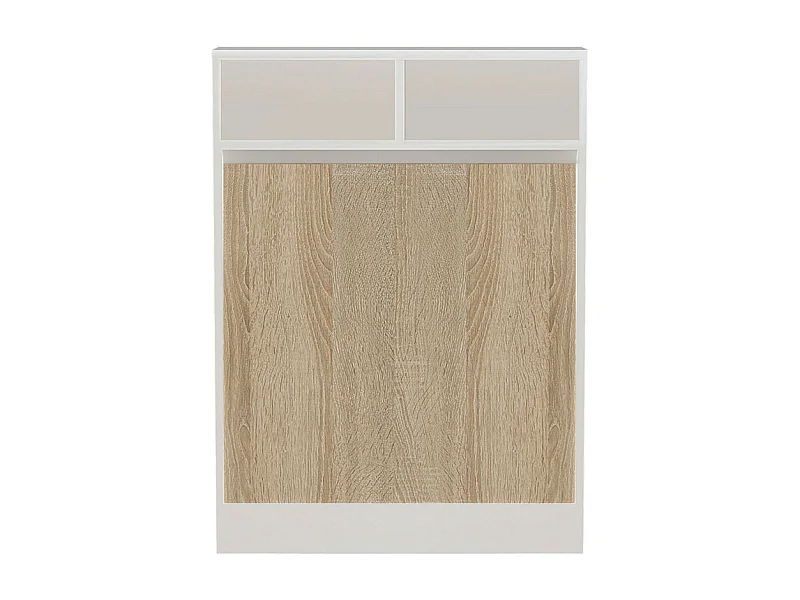 Brock - Table à manger rétractable 2 personnes en bois - Bois clair