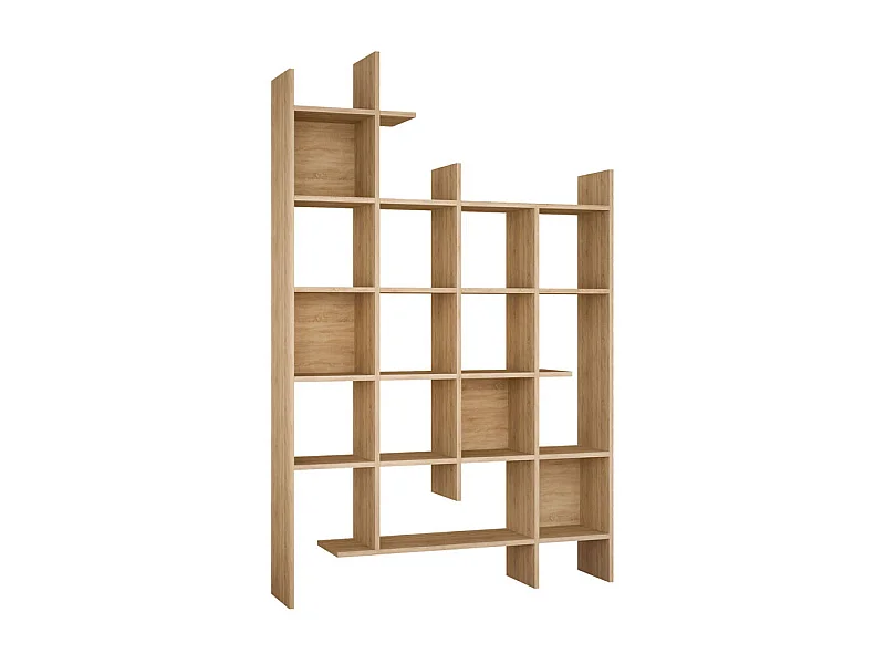 Mako - Étagère en bois H188cm - Bois clair
