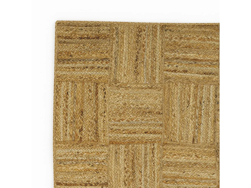 Tappeto rettangolare in juta 120 x 150 cm - Kara