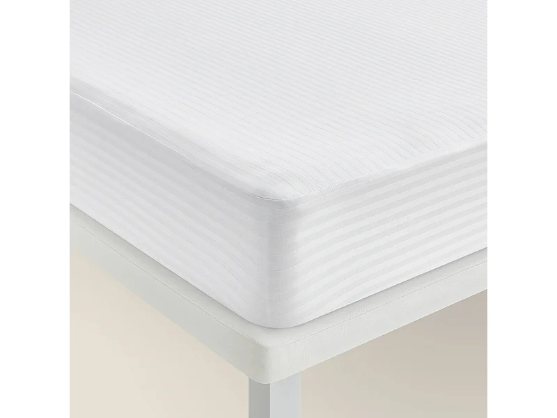 Coprimaterasso 80x196cm| PIKOLIN HOME| 100% Cotone| Altezza 32cm