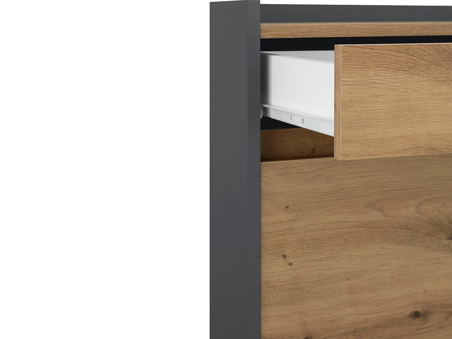 Commode Kosmo 8 Tiroirs ChêneAnthr