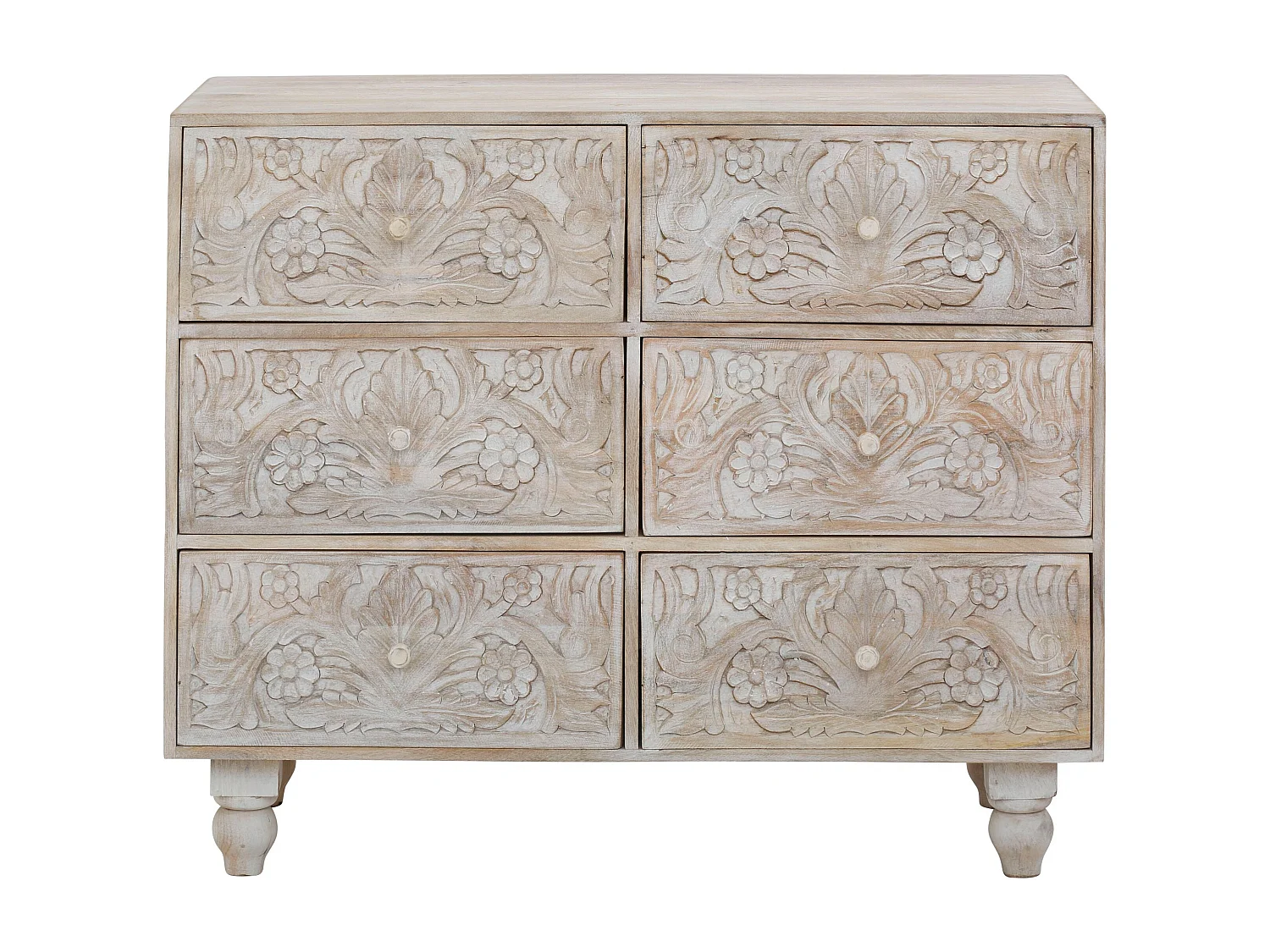 Malati | Chest 6 Drawers L.Brown