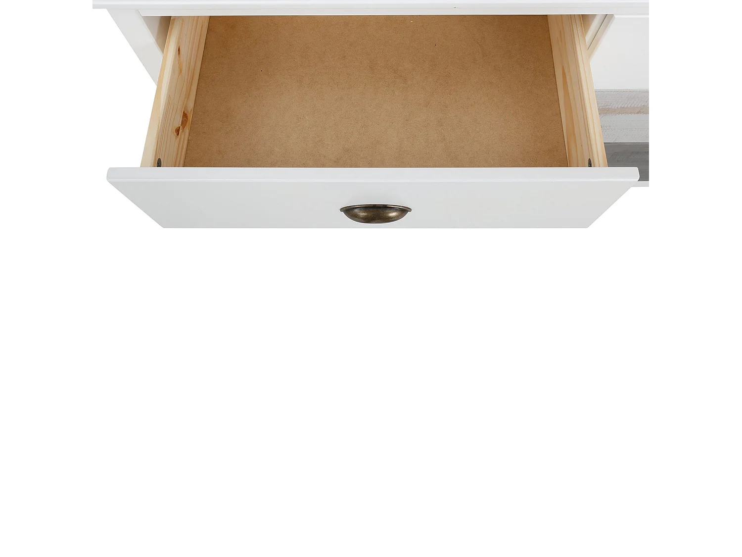 Salva | Commode aves 2x3 tiroirs en MDF blanc