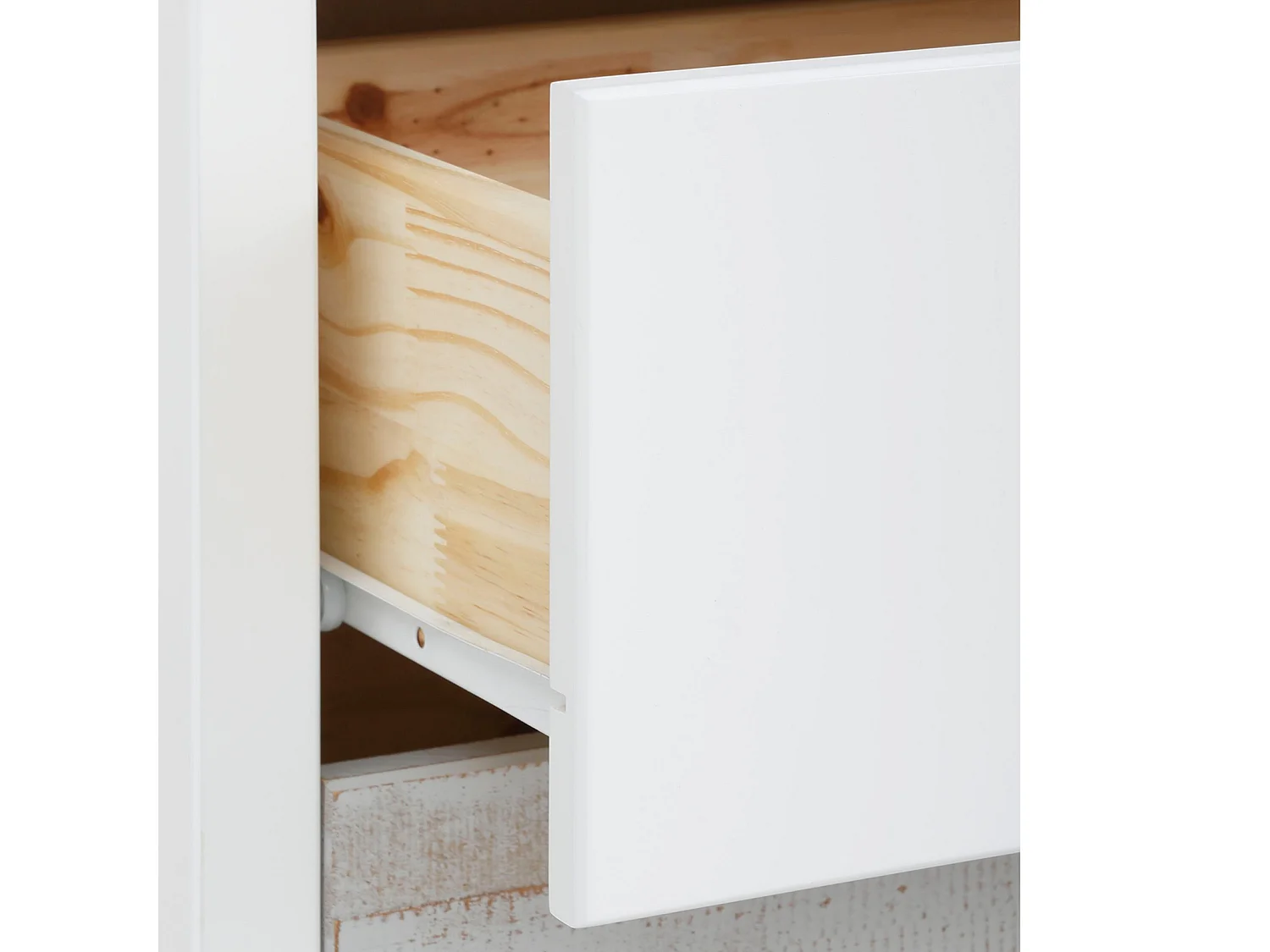 Salva | Commode aves 2x3 tiroirs en MDF blanc