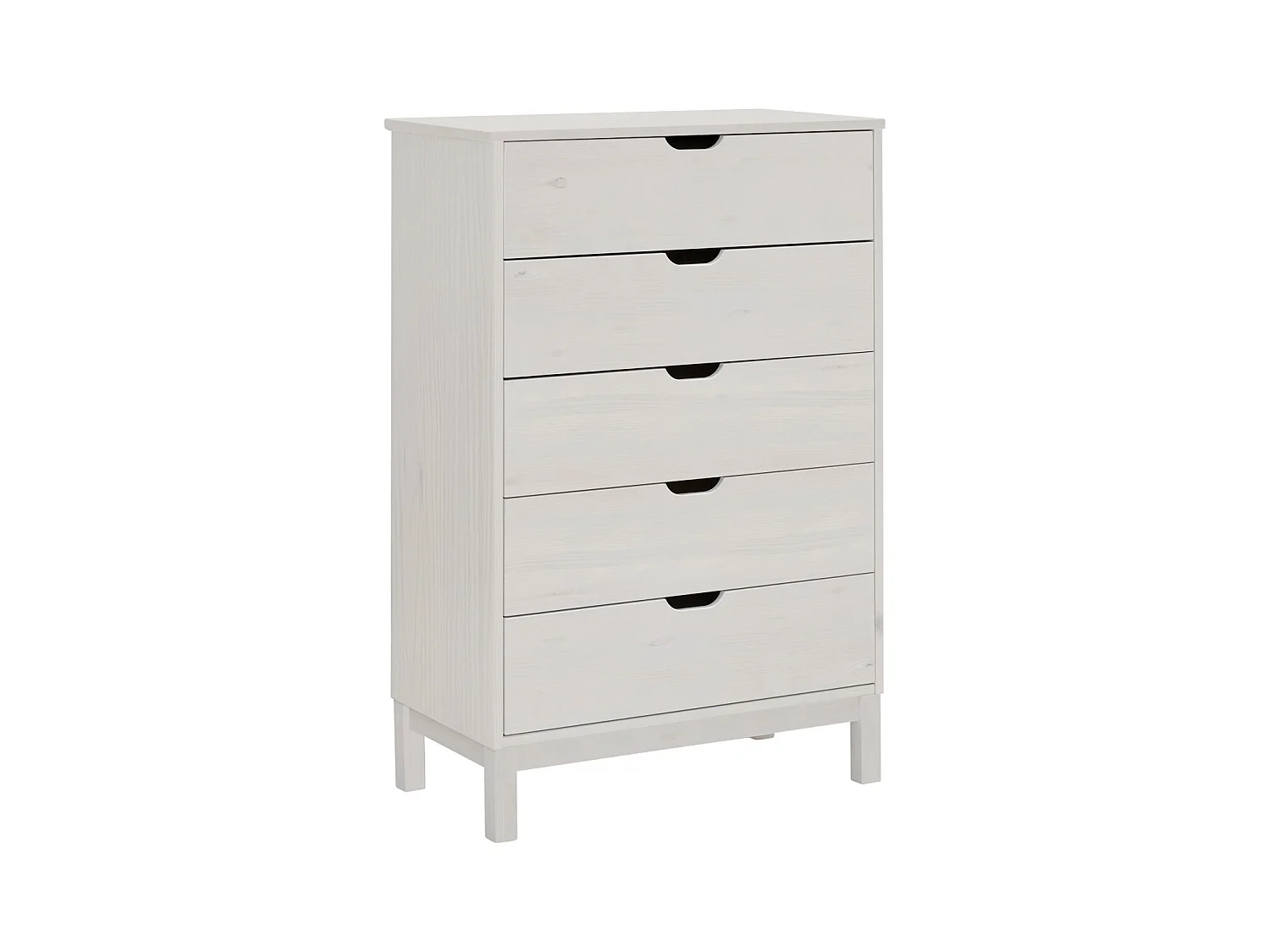 Post-Commode 5 Laden Wit