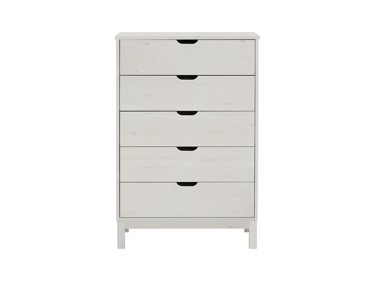 Post-Commode 5 Laden Wit