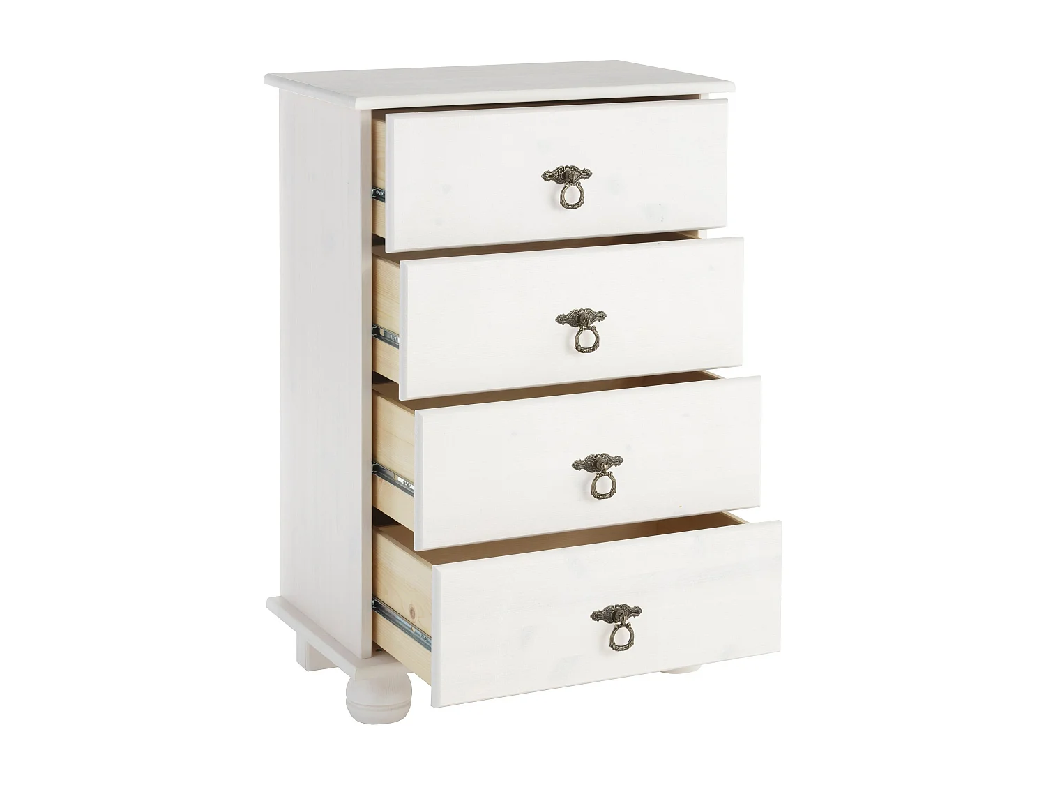 Finca | Chest 4 Drawers White Lacquer