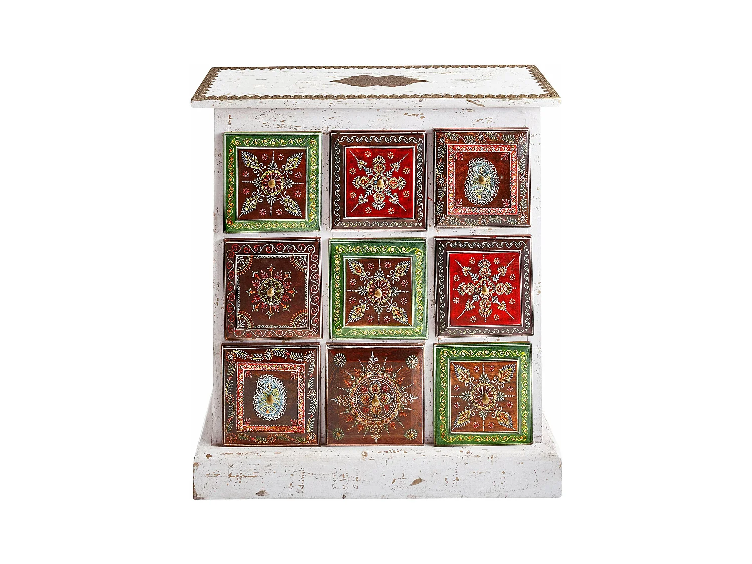 Vivek Commode 9 Tiroirs Mix