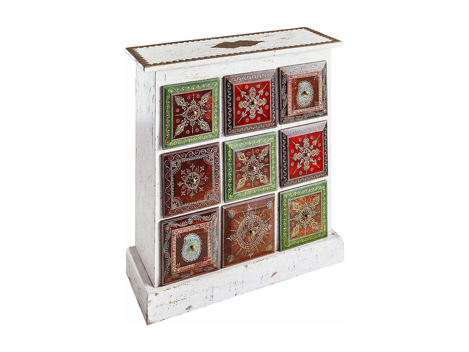 Vivek | Chest 9 Drawers Mix