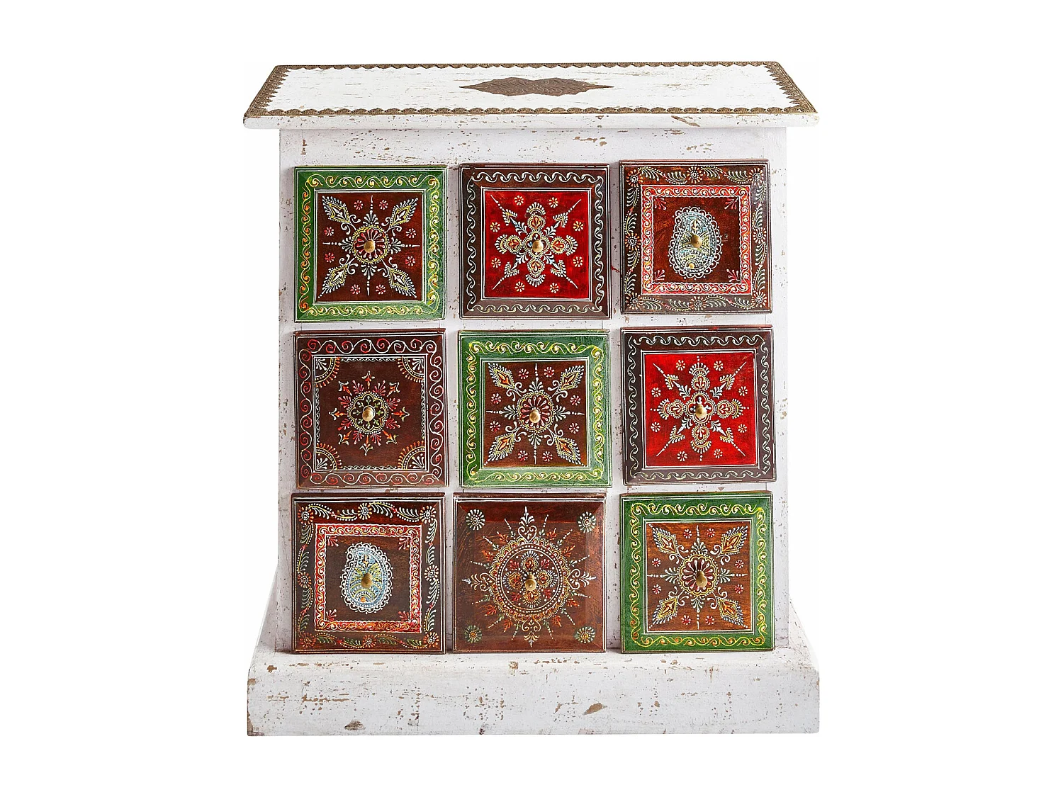 Vivek | Chest 9 Drawers Mix