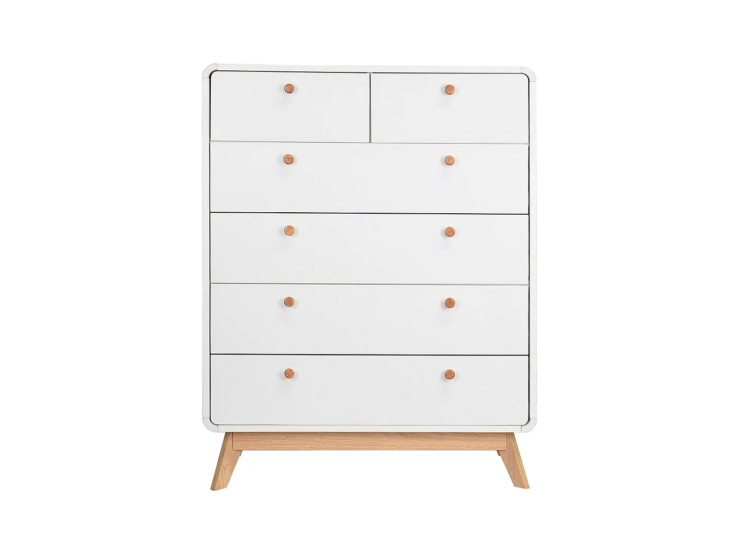 Cómoda Cassie 4+2 Puertas BlancoBlanco