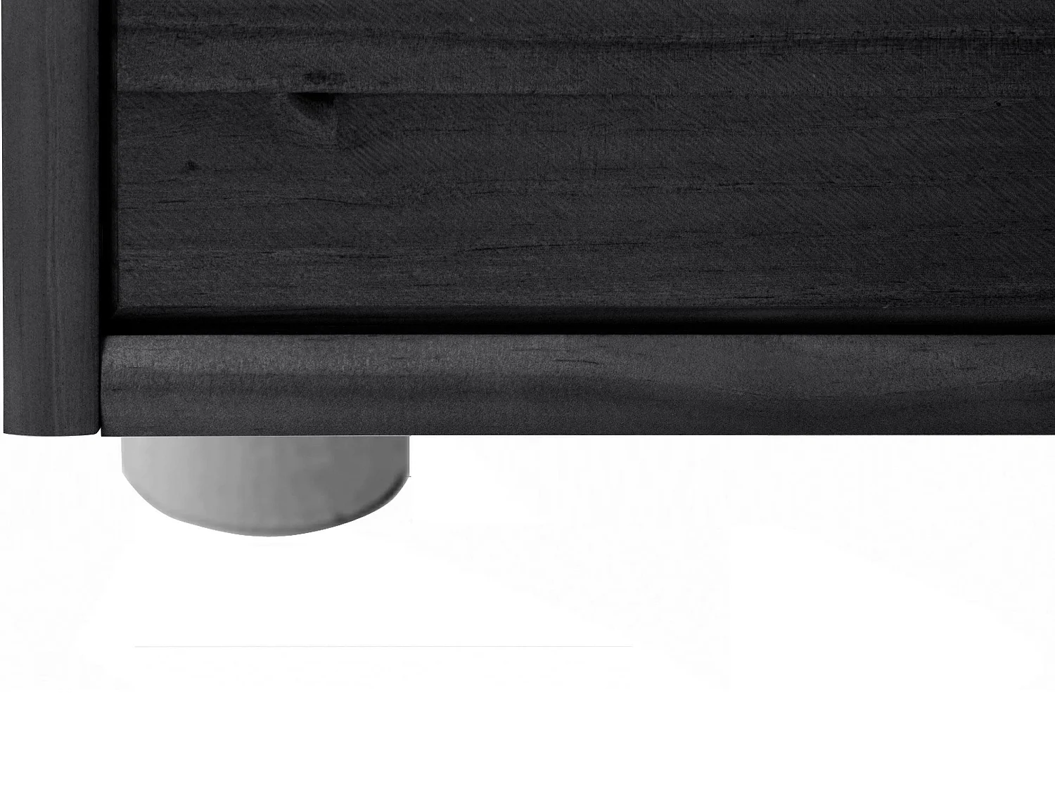 Gava Commode 8 Tiroirs Noir